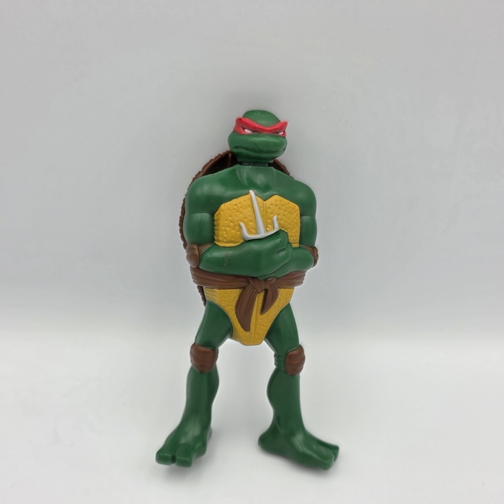 2007 TMNT Teenage Mutant Ninja Turtles Raphael McDonalds Toy Shell 5" ~OPENS